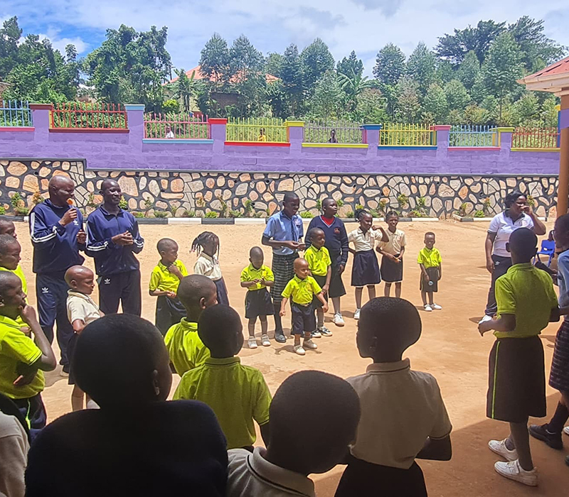 Students participating in sports and physical activities at BoldStars Junior School.
